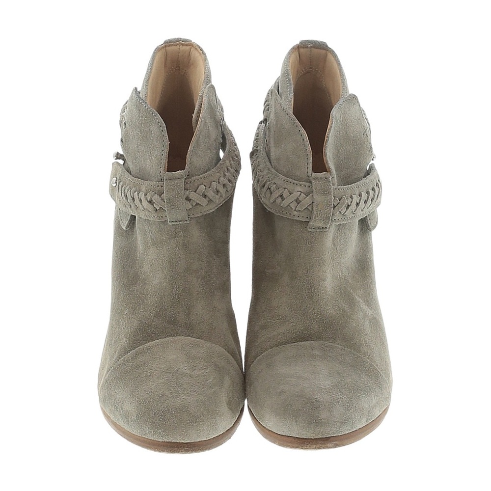 Rag & Bone Grey Harrow Braided Boots - Picture 5 of 5